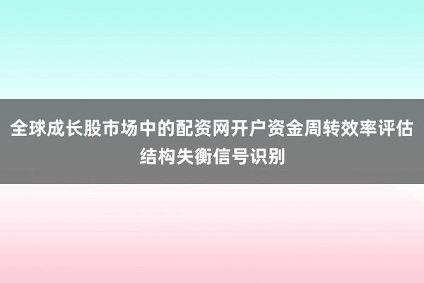全球成长股市场中的配资网开户资金周转效率评估结构失衡信号识别